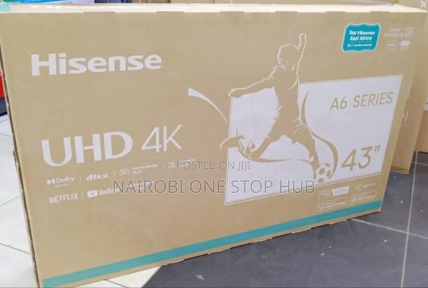 Hisense 43” Smart Led Tv – Modern Design, Smart Performance - main view