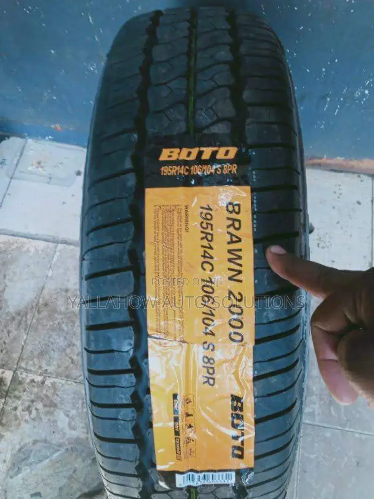 195r15c Boto Brawn 2000 Tyres – Durable Van Light Truck Tyres