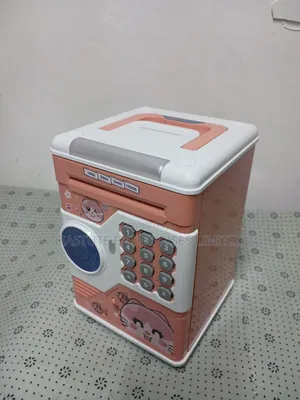 Cute Cartoon Safe Box – Digital Password Piggy Bank For Kids