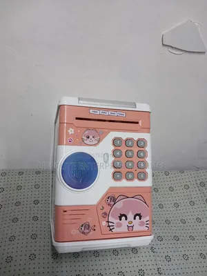 Children’S Smart Atm Toy Bank – Secure Coin Note Storage