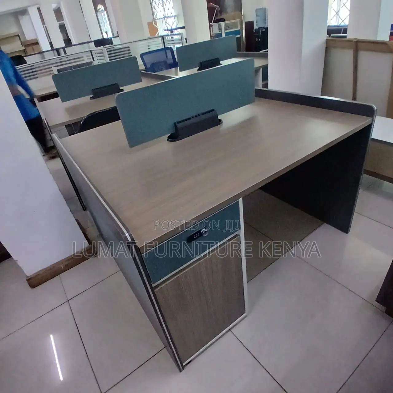 Side-by-Side Office Work Station