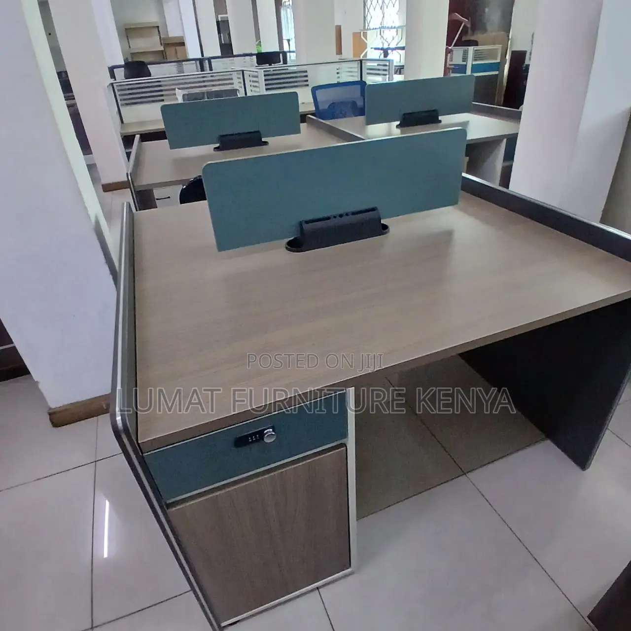 Side-by-Side Office Work Station