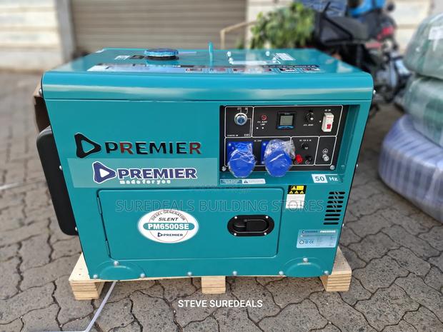 6.5kva Key Start Silent Generator - thumbnail 2