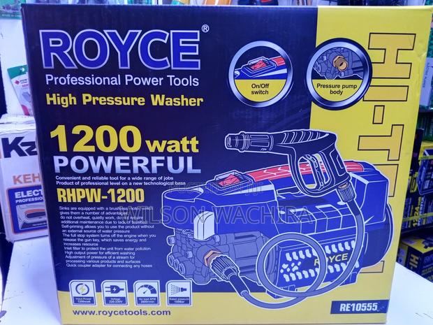 Royce High Pressure Washer Machine. 1200w - main view