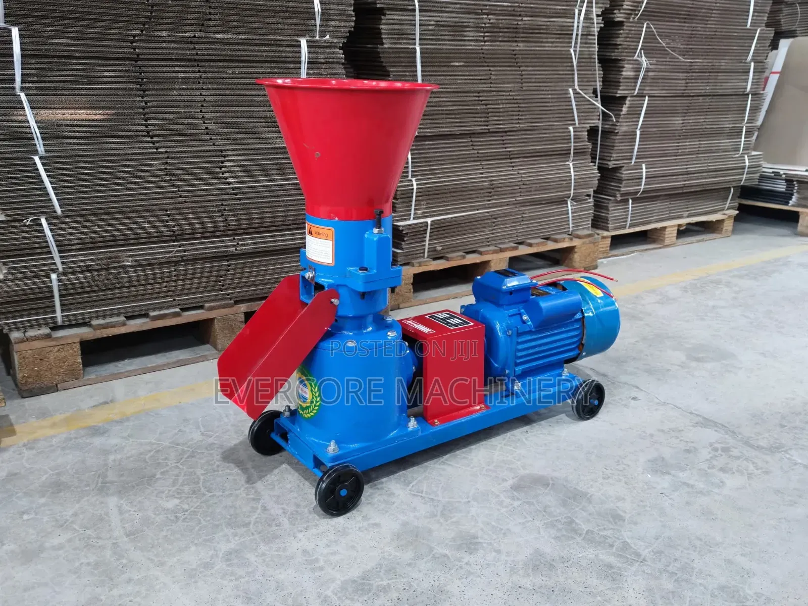 Commercial Animal Feed Pelletizing Machine 5hp Motor 100kg/150kg/Hr.