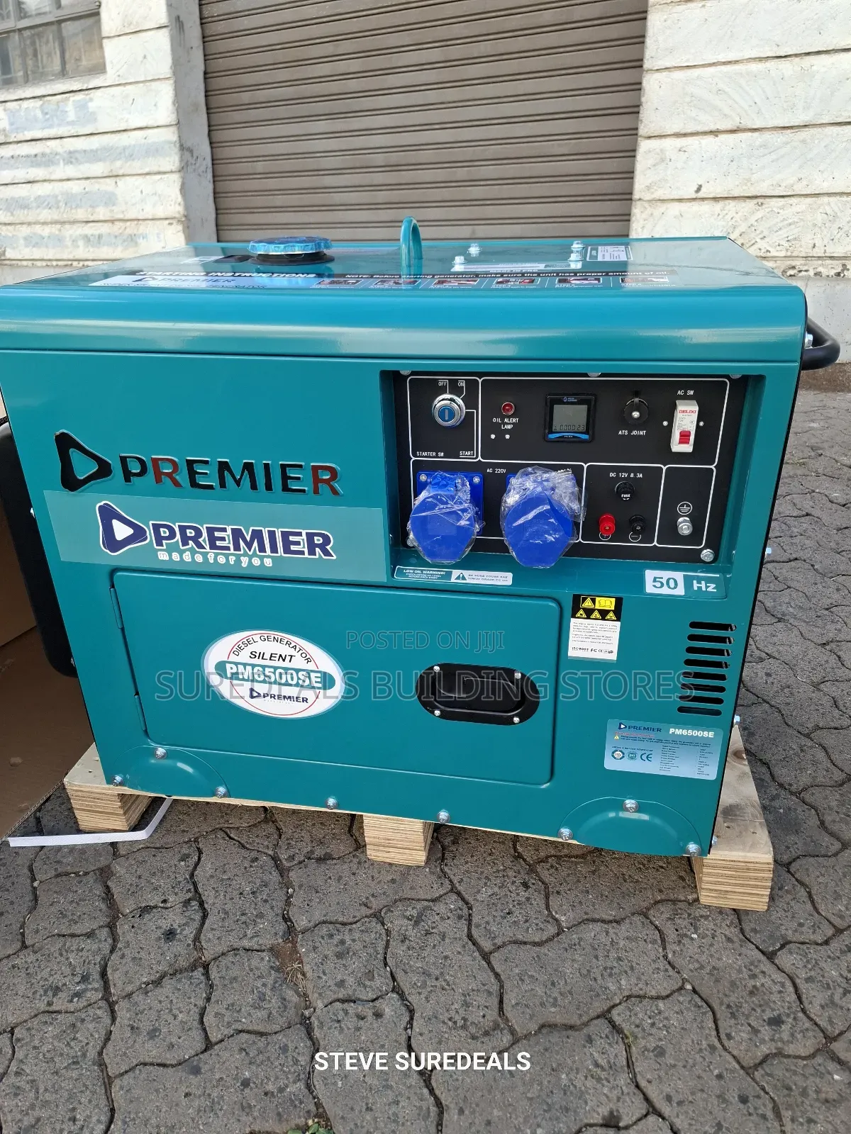 Premier 6.6kva 5kw Silent Diesel Generator Pm6500se