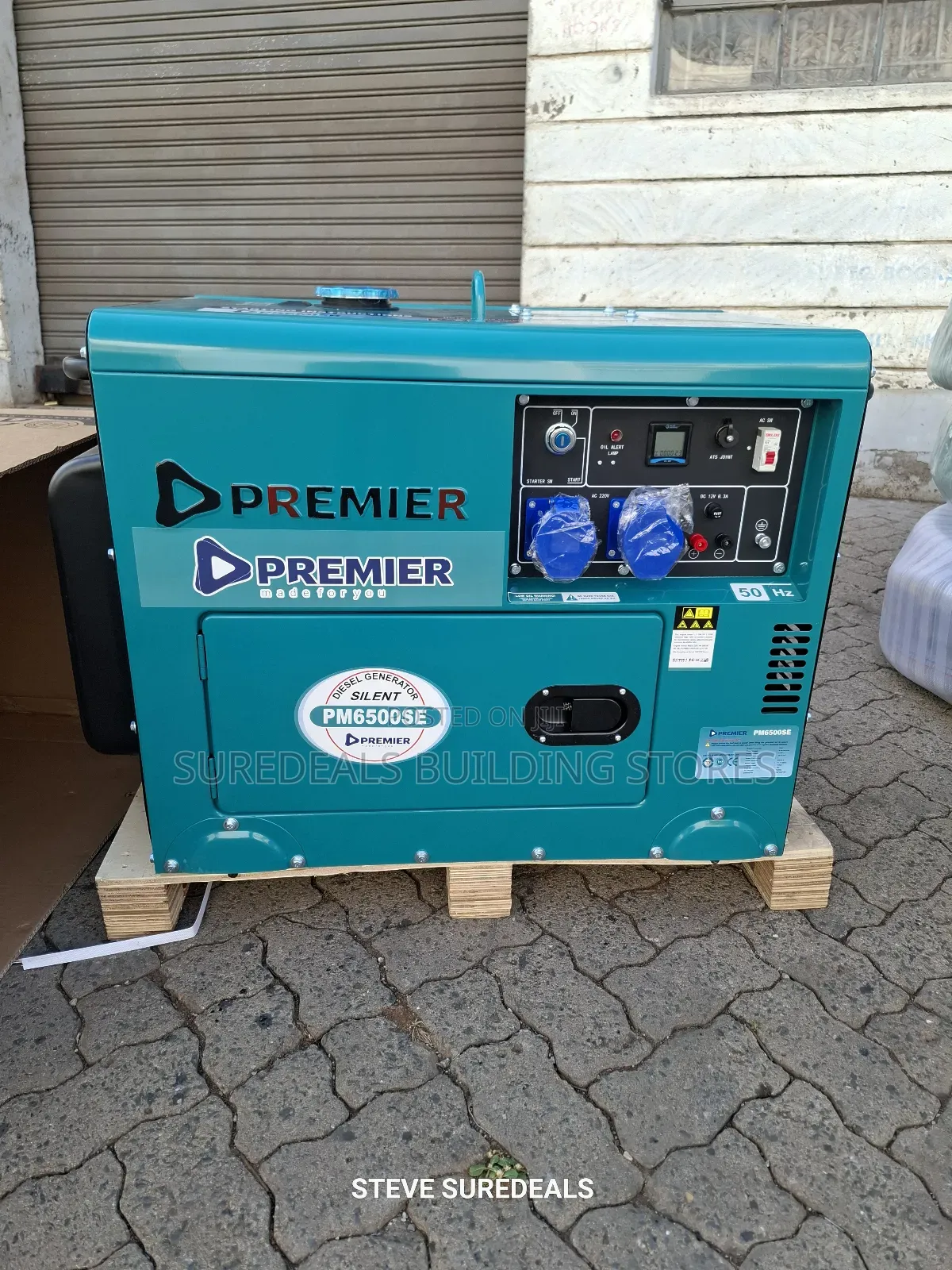 Premier 6.6kva 5kw Silent Diesel Generator Pm6500se