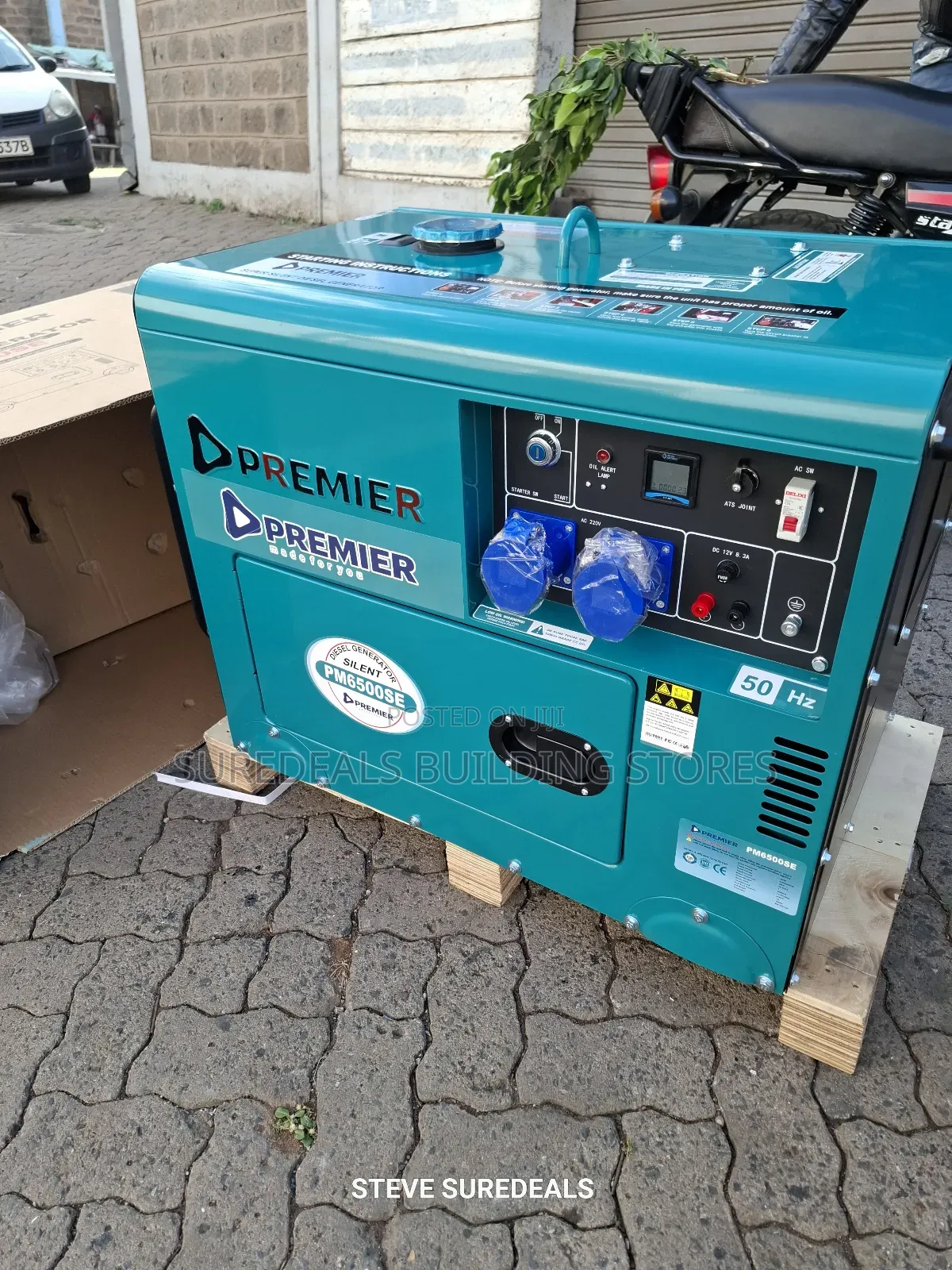 Premier 6.6kva 5kw Silent Diesel Generator Pm6500se