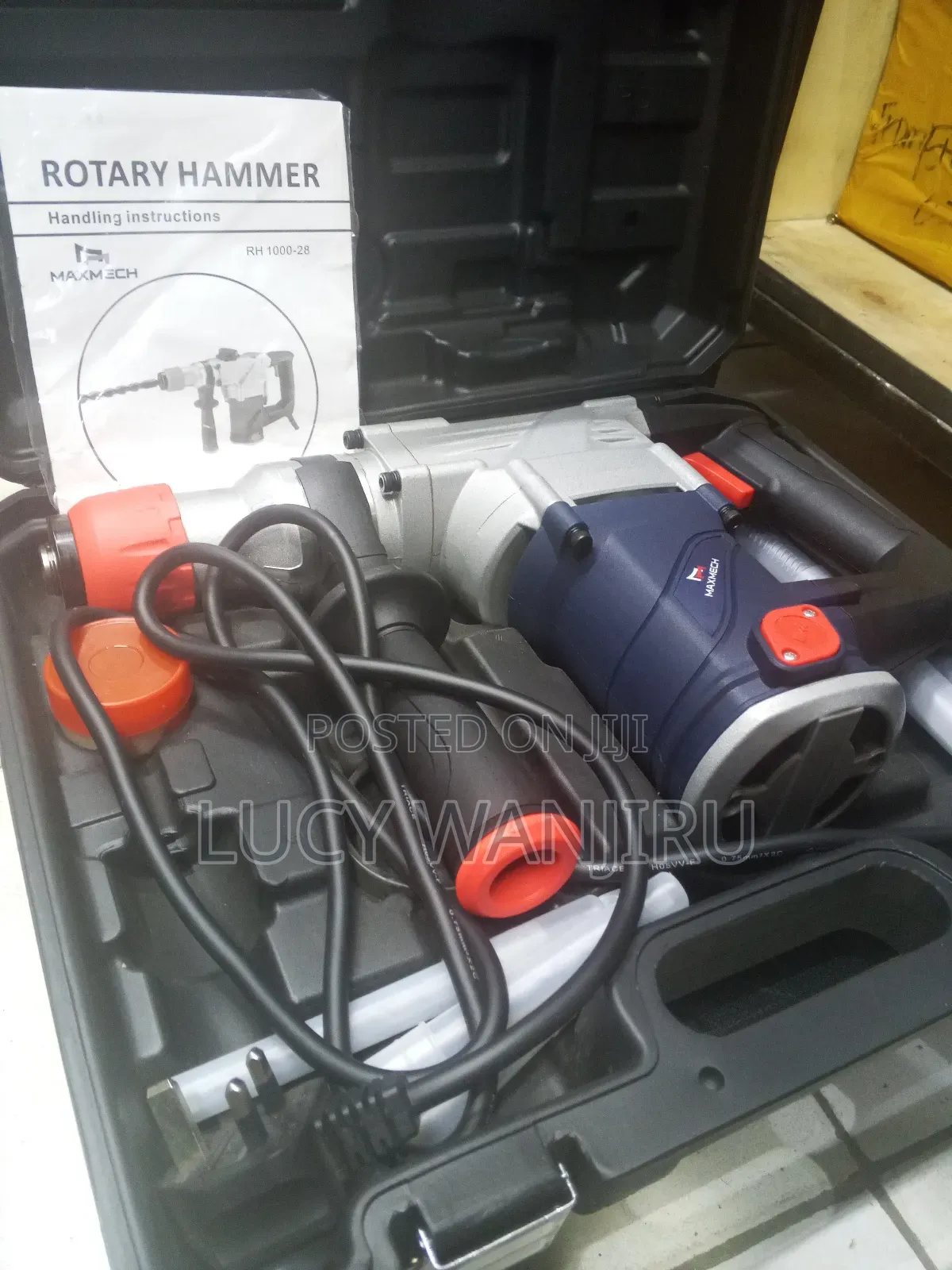 Heavy Duty Maxmech Rh 1000-28 Rotary Hammer