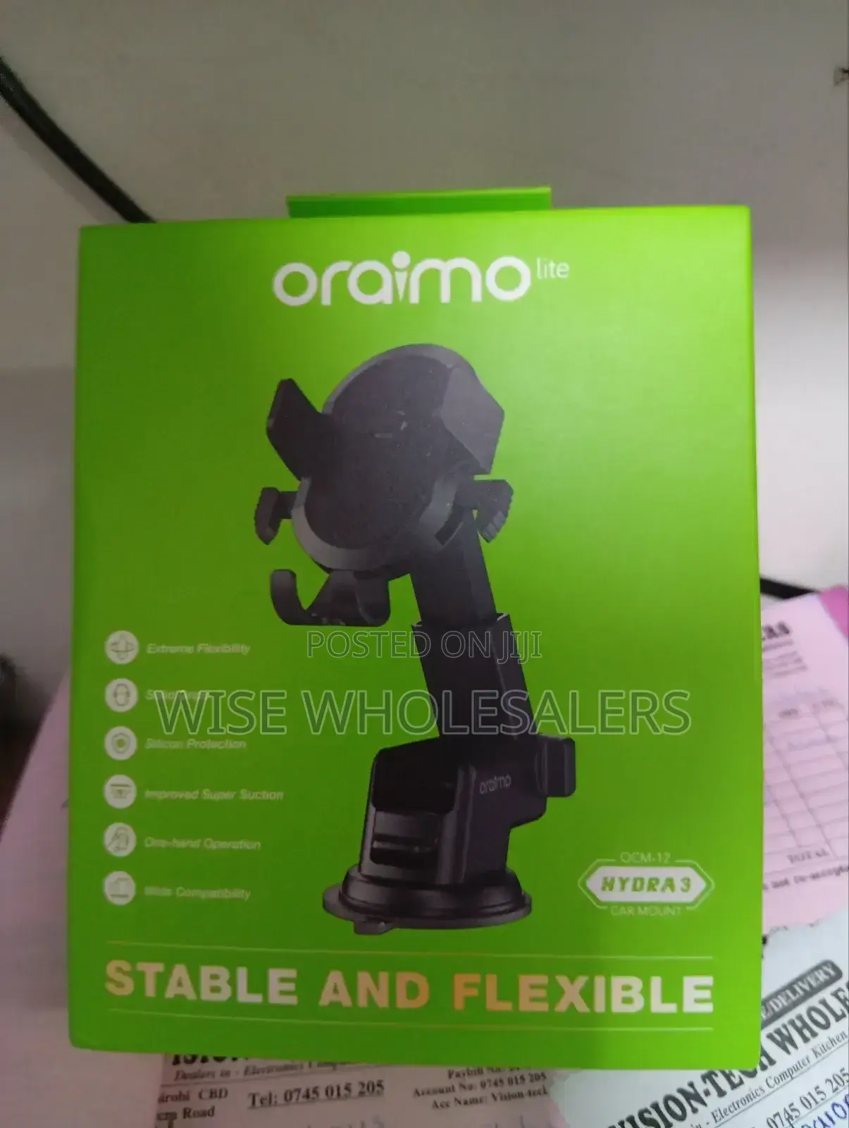 Oraimo Hydra 3 Ocm-12 Car Mount Phone Holder.√°°