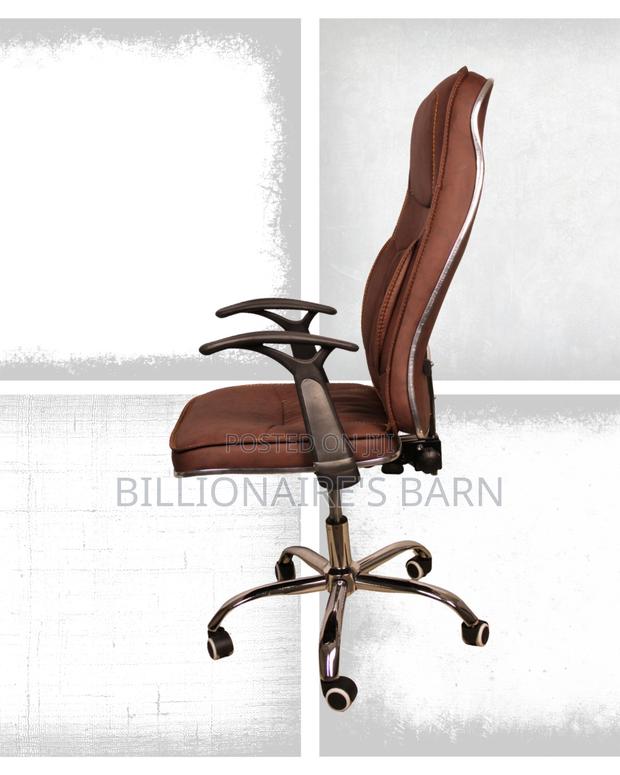 Quality Leather Scratch-Resistant Executive Chair - thumbnail 4