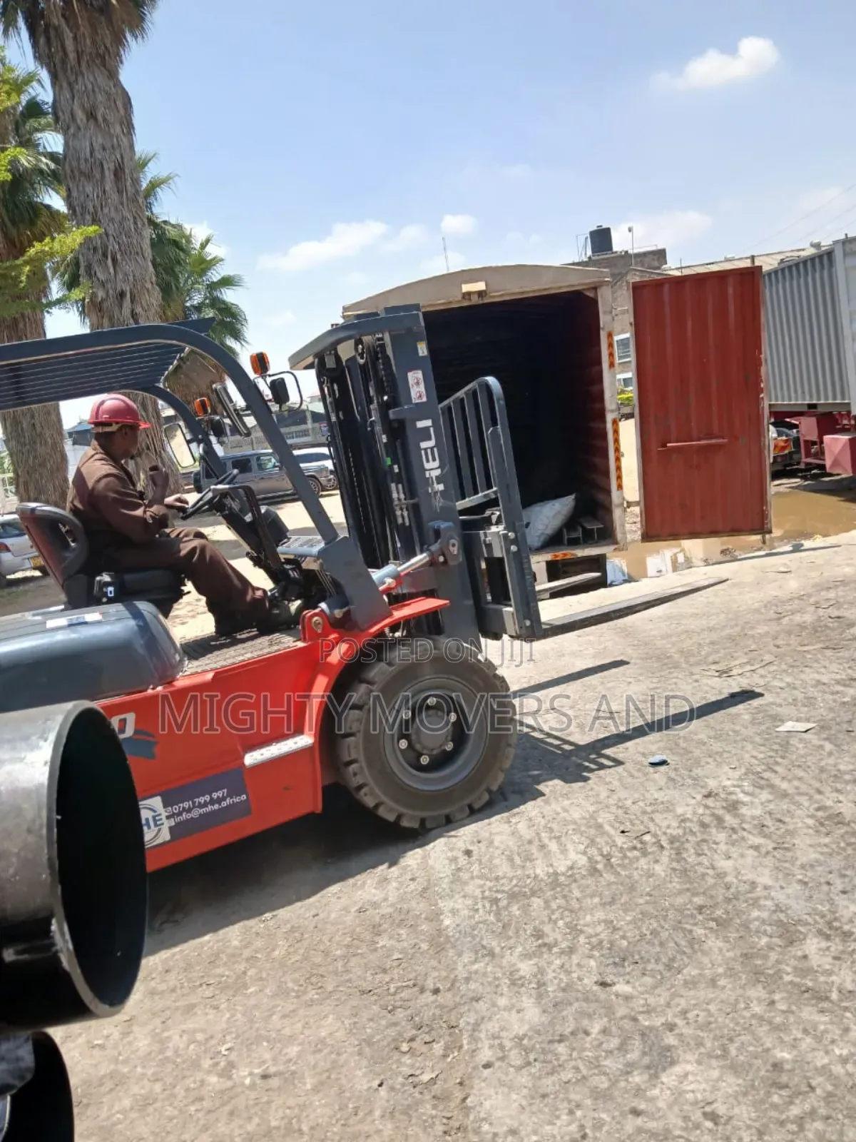 Trucks for Cargo Transports and Logistics Are Available