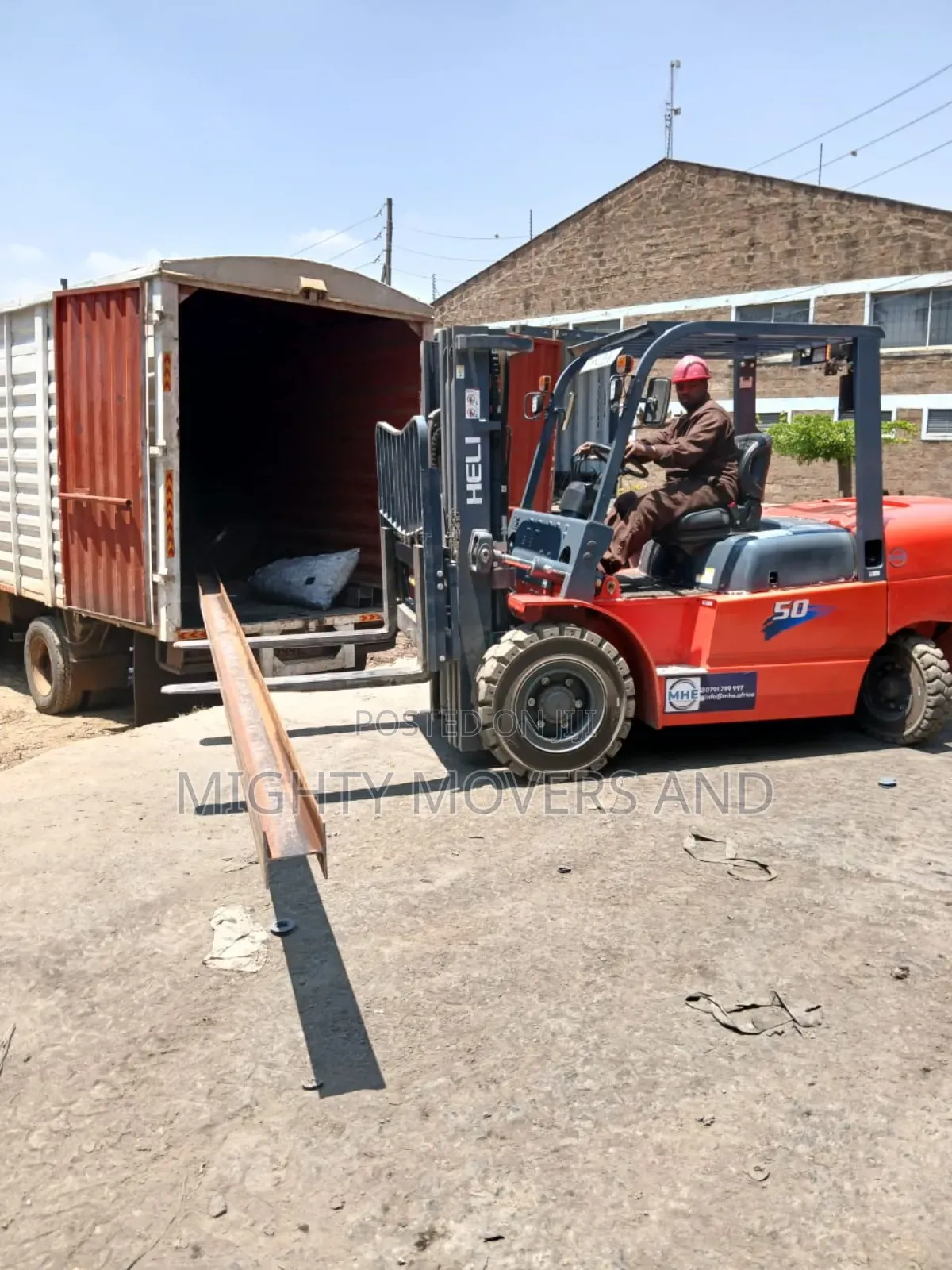 Trucks for Cargo Transports and Logistics Are Available