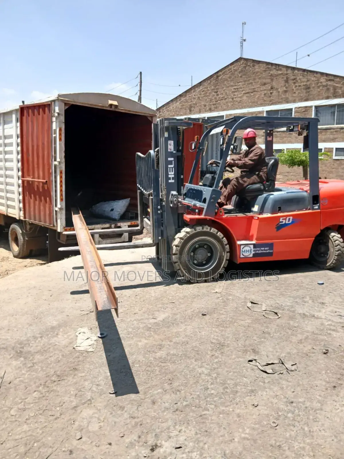 Trucks for Cargo Transports and Logistics Are Available