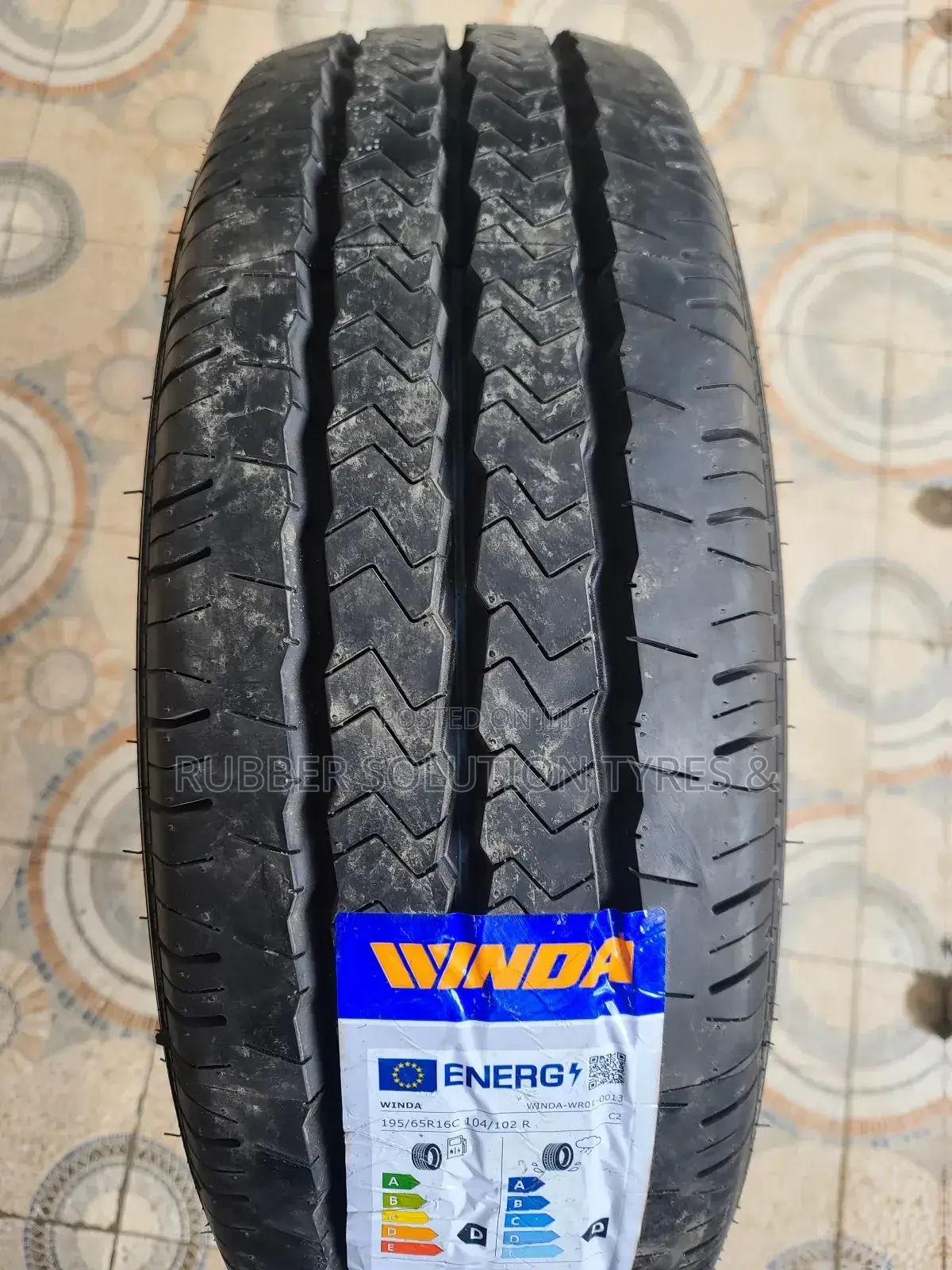 195/65r16 C Winda Tires [Commercial ]8pr