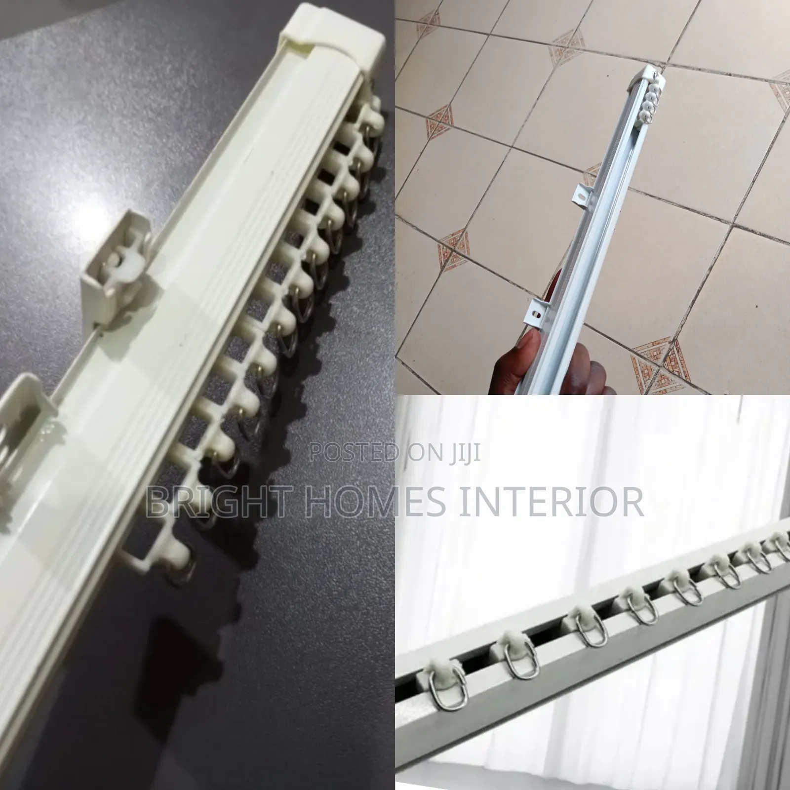 Single Track Rail for Hospital Bed Partioning