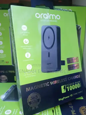 10000 Mah Wireless Magnetic Powerbank With Foldable Stand