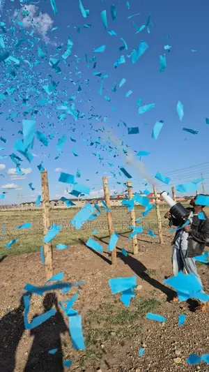 Handheld Smoke Machine With Confetti Launcher for Hire-Party Vibes!