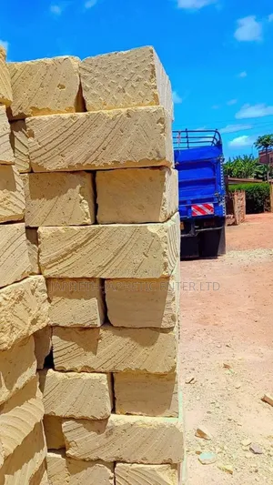 Yellow Machine Cut Stones