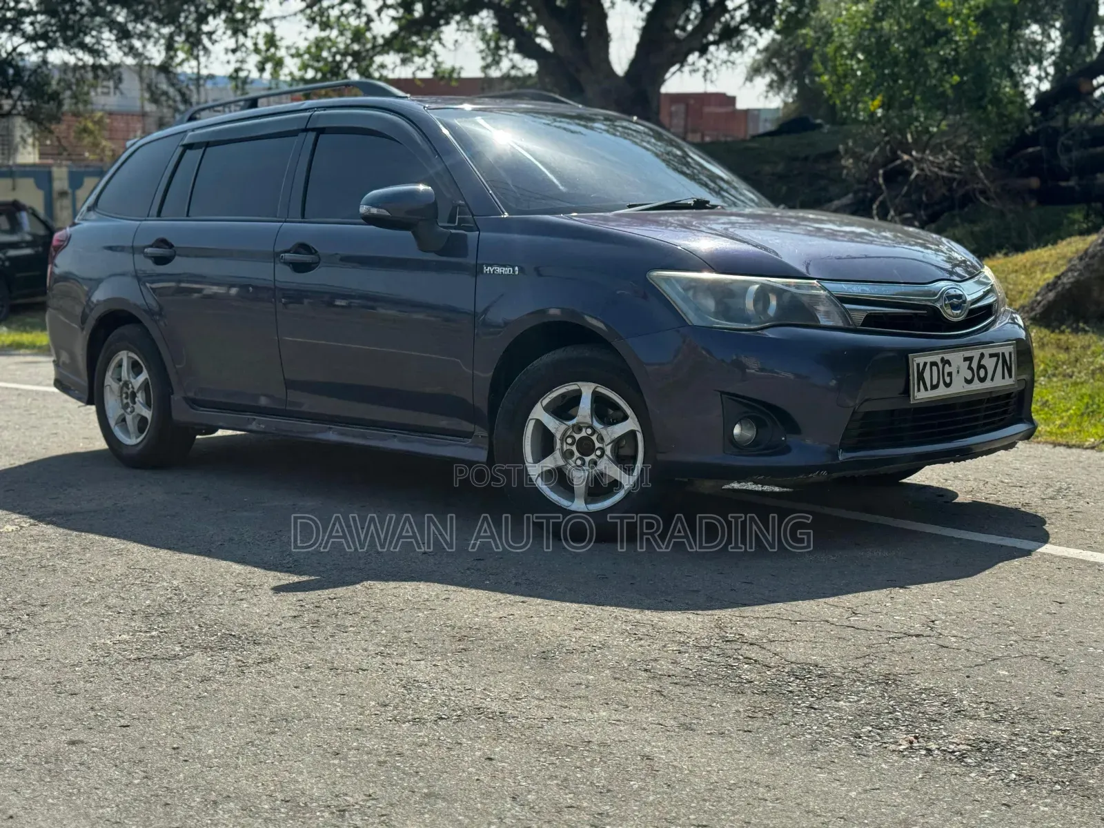 Toyota Corolla Fielder 2014 Purple