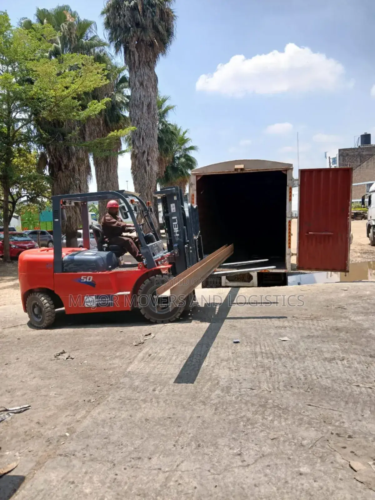 Trucks for Load Delivery and Logistics Are at Hand