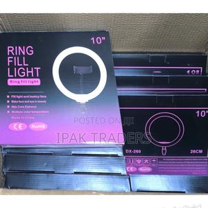 10 "Led Ring Light Dimmable Video Makeup Selfie Night Light - main view