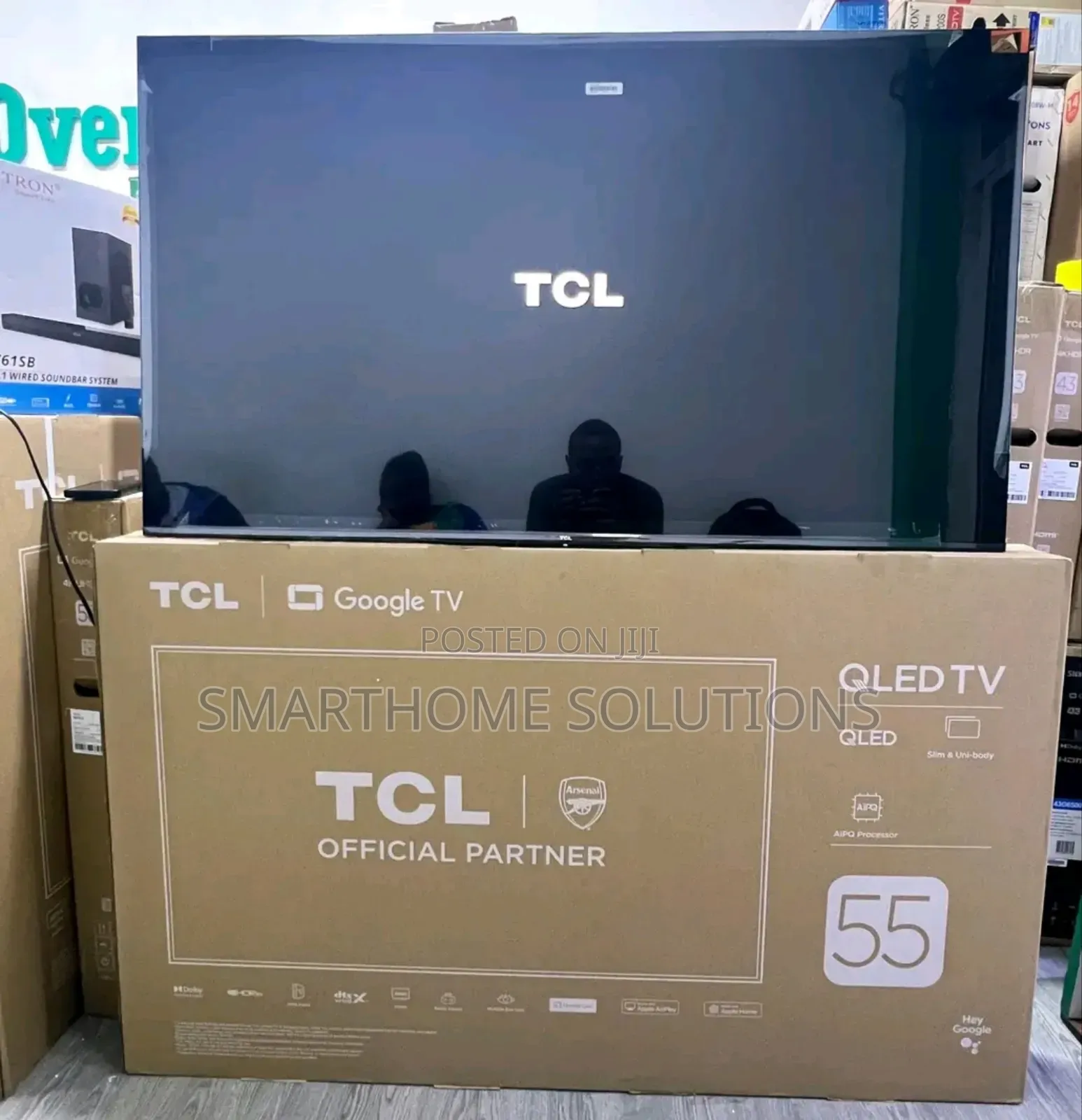 Tcl 55 Inch Google Tv Frameless.:With4k Hdr