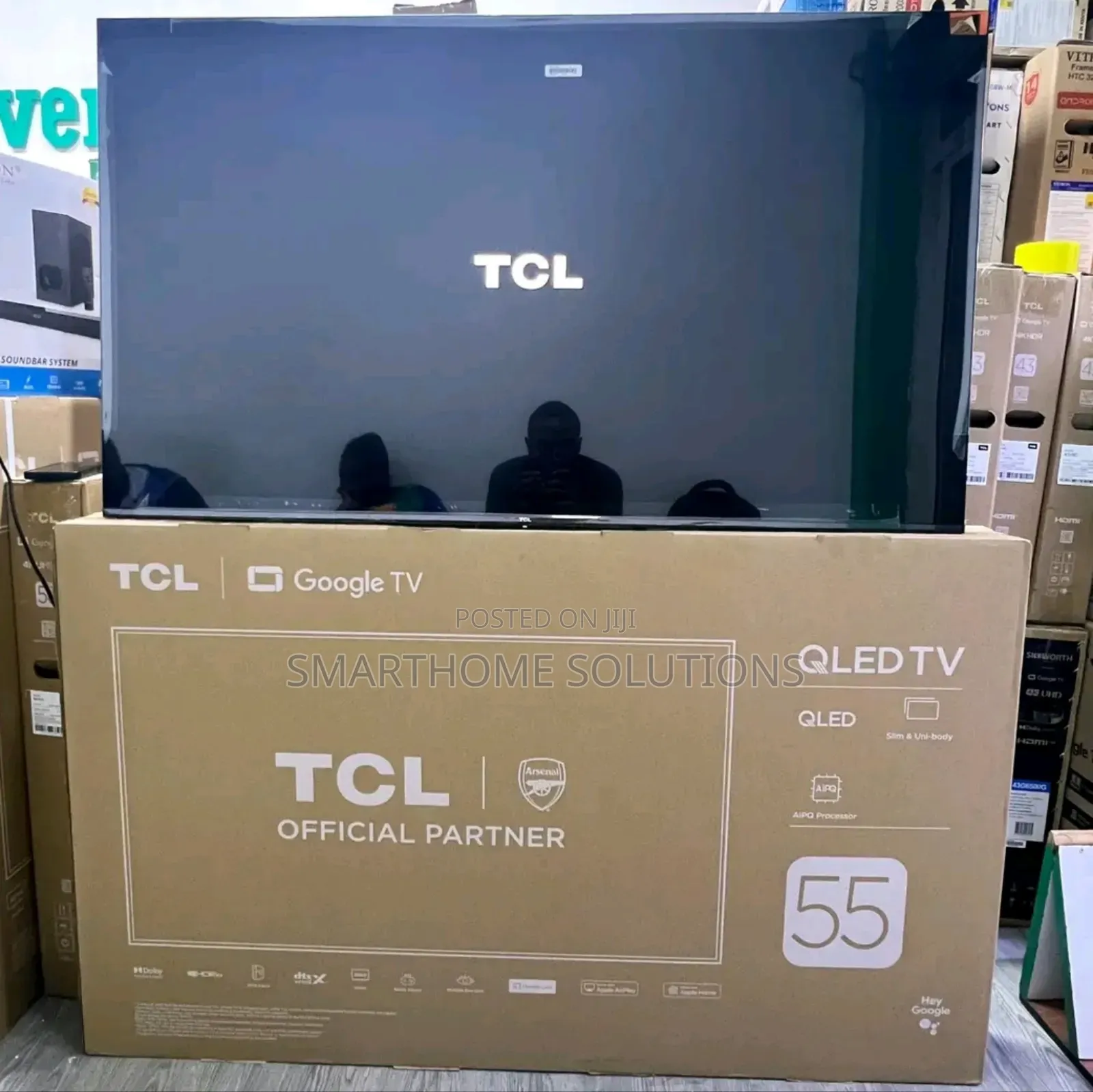 Tcl 55 Inch Google Tv Frameless.:With4k Hdr