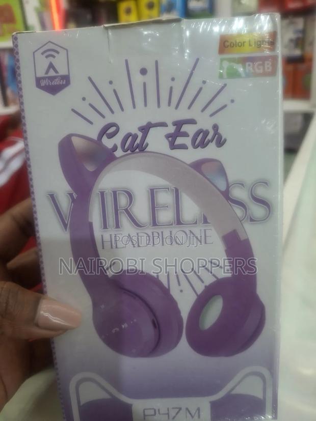 Kids Headhones With Cat Ears