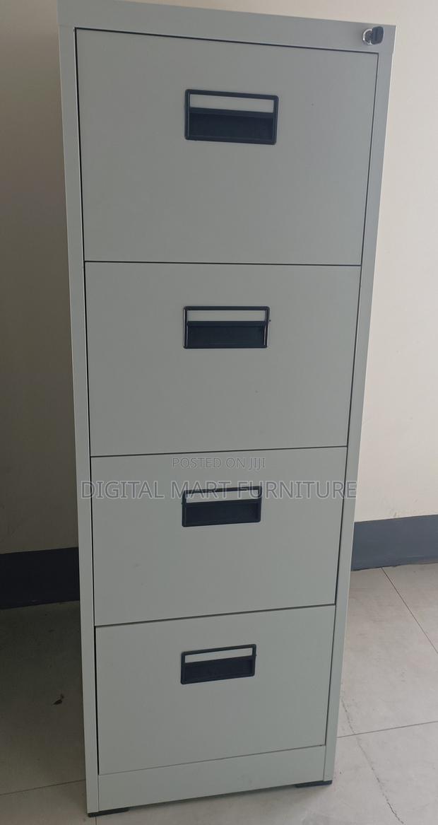 Office Cabinet: White 4 Drawer Home File Rack Cabinet - thumbnail 11