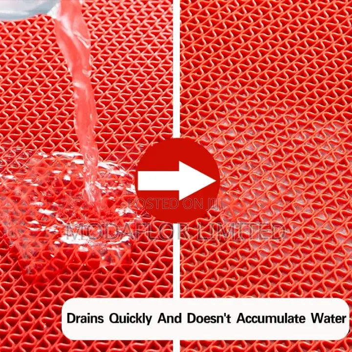 Drainflow PVC Mats Ultimate Slip Protection for Wet Slippery Floors
