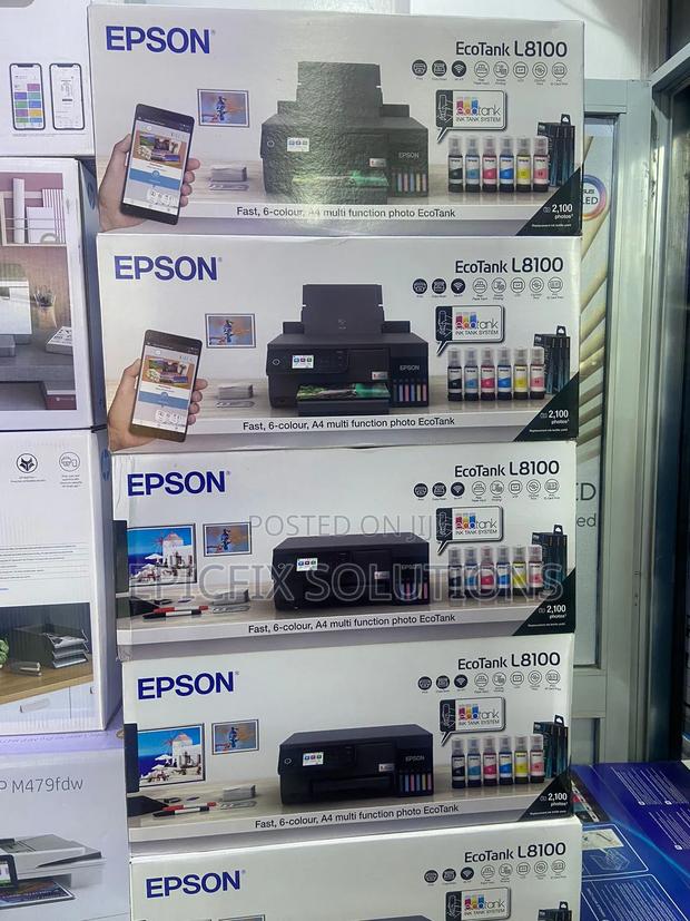 Epson Ecotank L8100 and a A4, Replacement of L850 Available - main view