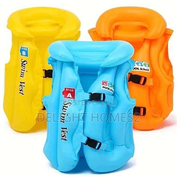 PVC Float Inflatable Swim Buoyancy Vest_cu - main view