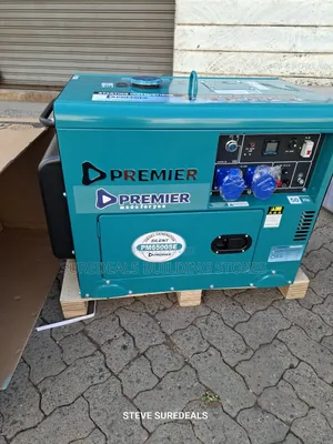 Premier 6.6kva/5kw Silent Diesel Generator