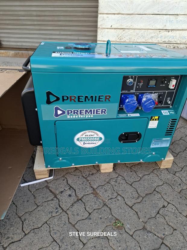 Premier 6.6kva/5kw Silent Diesel Generator - thumbnail 2