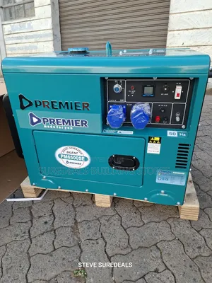 Premier 6.6kva/5kw Silent Diesel Generator