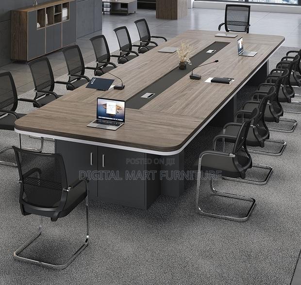 Offidce Table: Brown Conference Room Furniture