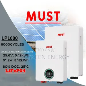 5.12kwh Must Lithium Battery