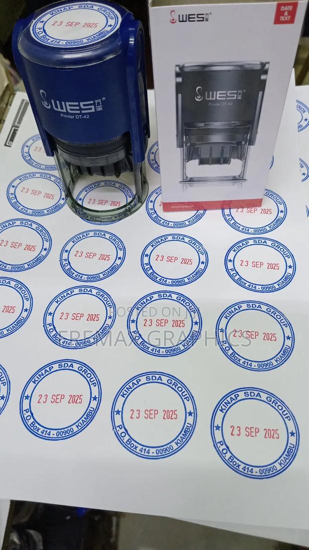 High Quality Self Inking Stamps - main view