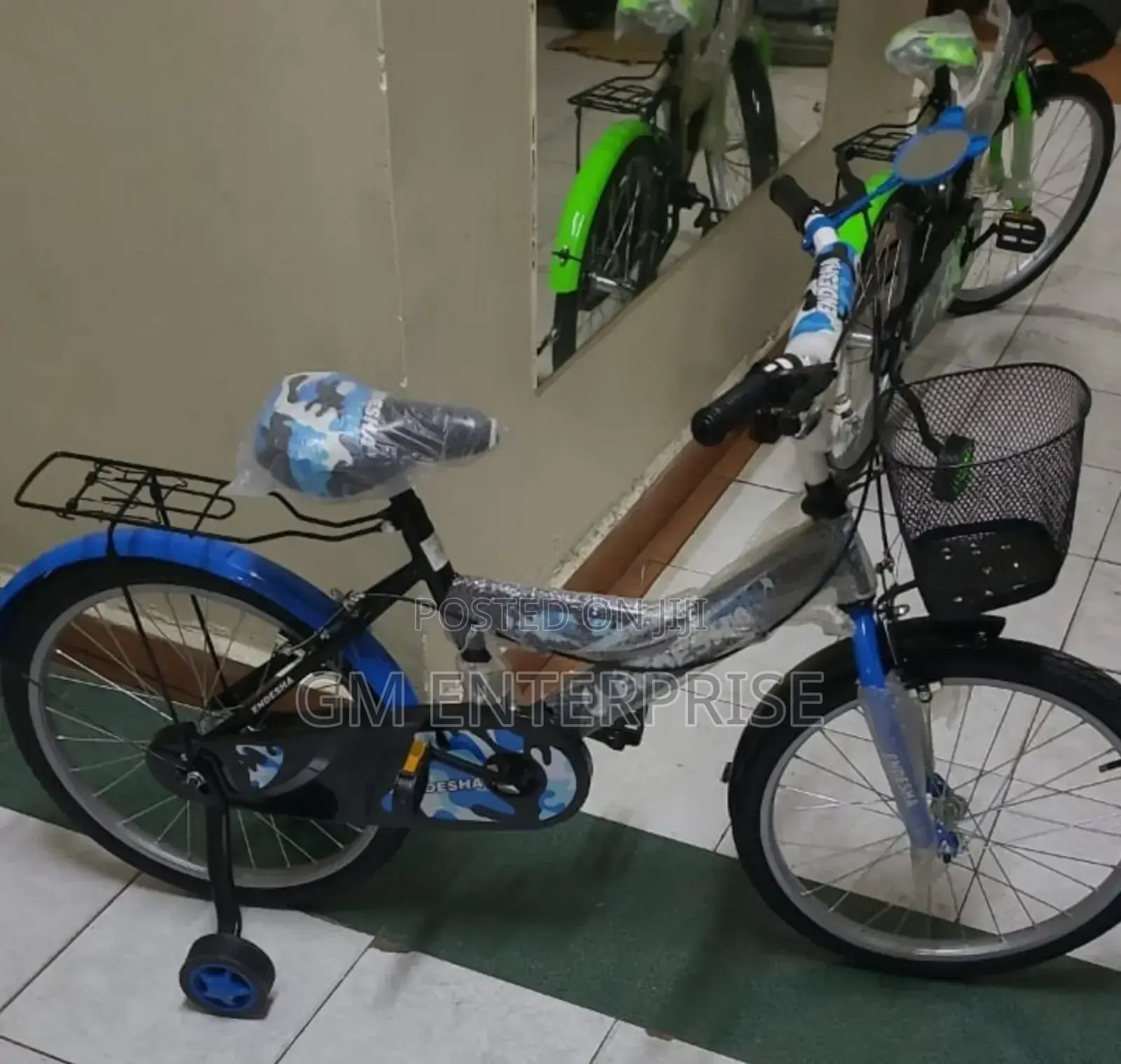 Kids Bike, Blue Endesha Kids Size 20