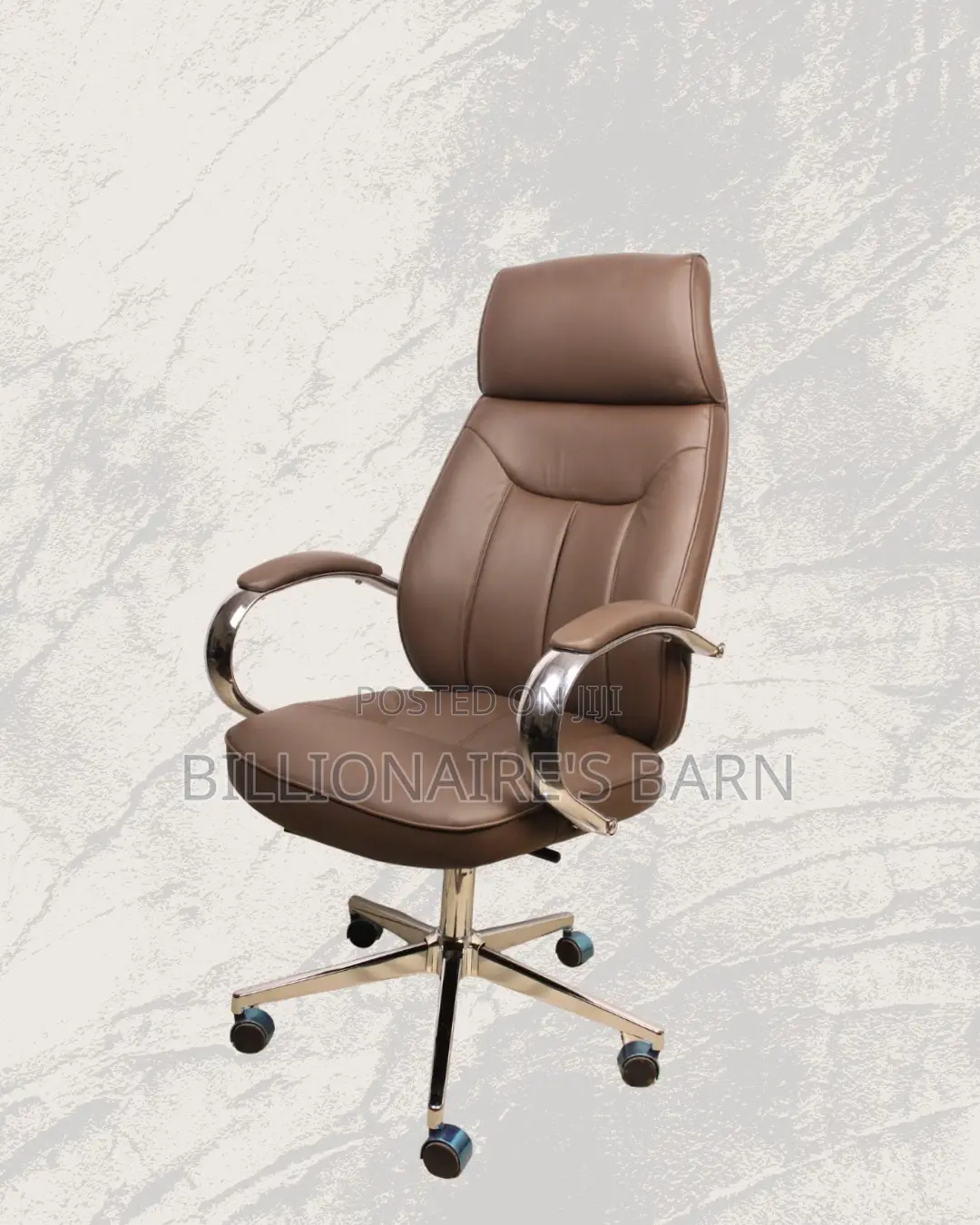 Premium Office Leather Chair | Nairobi Delivery Guaranteed