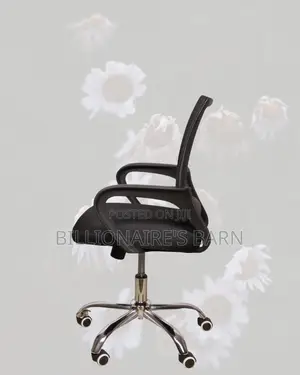 Space-Saving Secretarial Chair (Durable) — | Same-Day Delivery