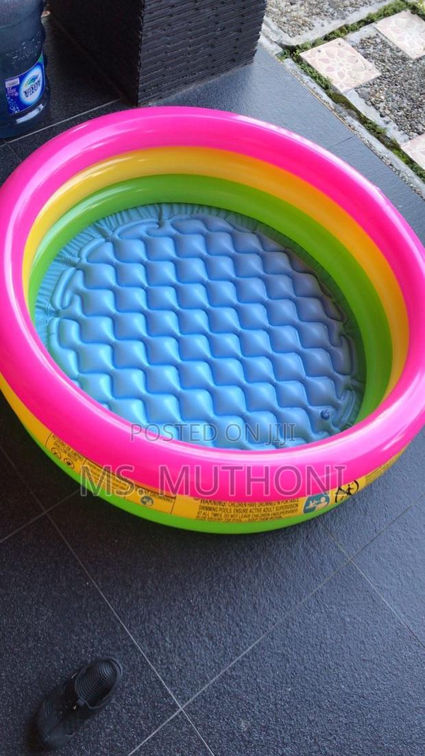 Dinosaur 3-ring Inflatable Baby Pool.(1-3 Yrs ) - main view