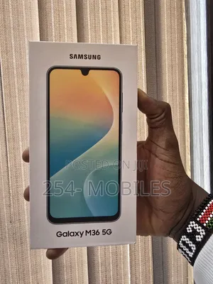 New Samsung Galaxy M36 5G 128 GB Black