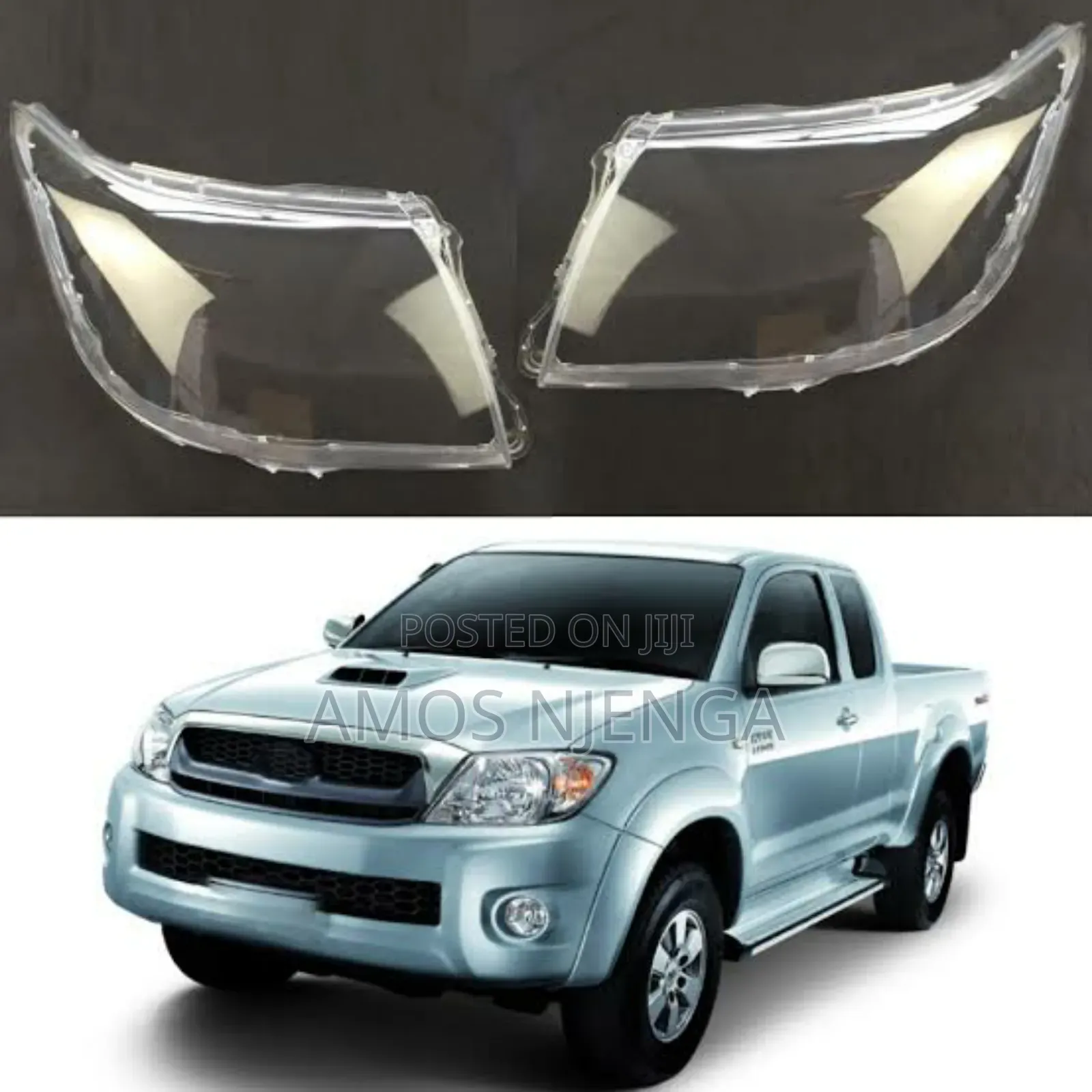 Toyota Hillux Vigo 2012 Headlight Lens