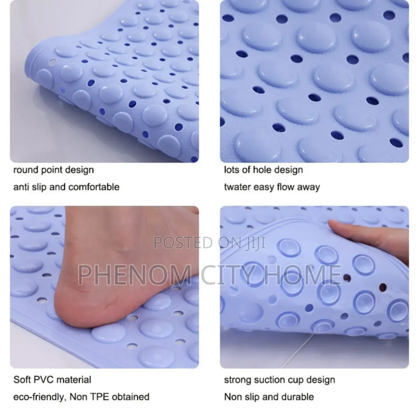 Stepping Antislip Bathroom Mats Available
