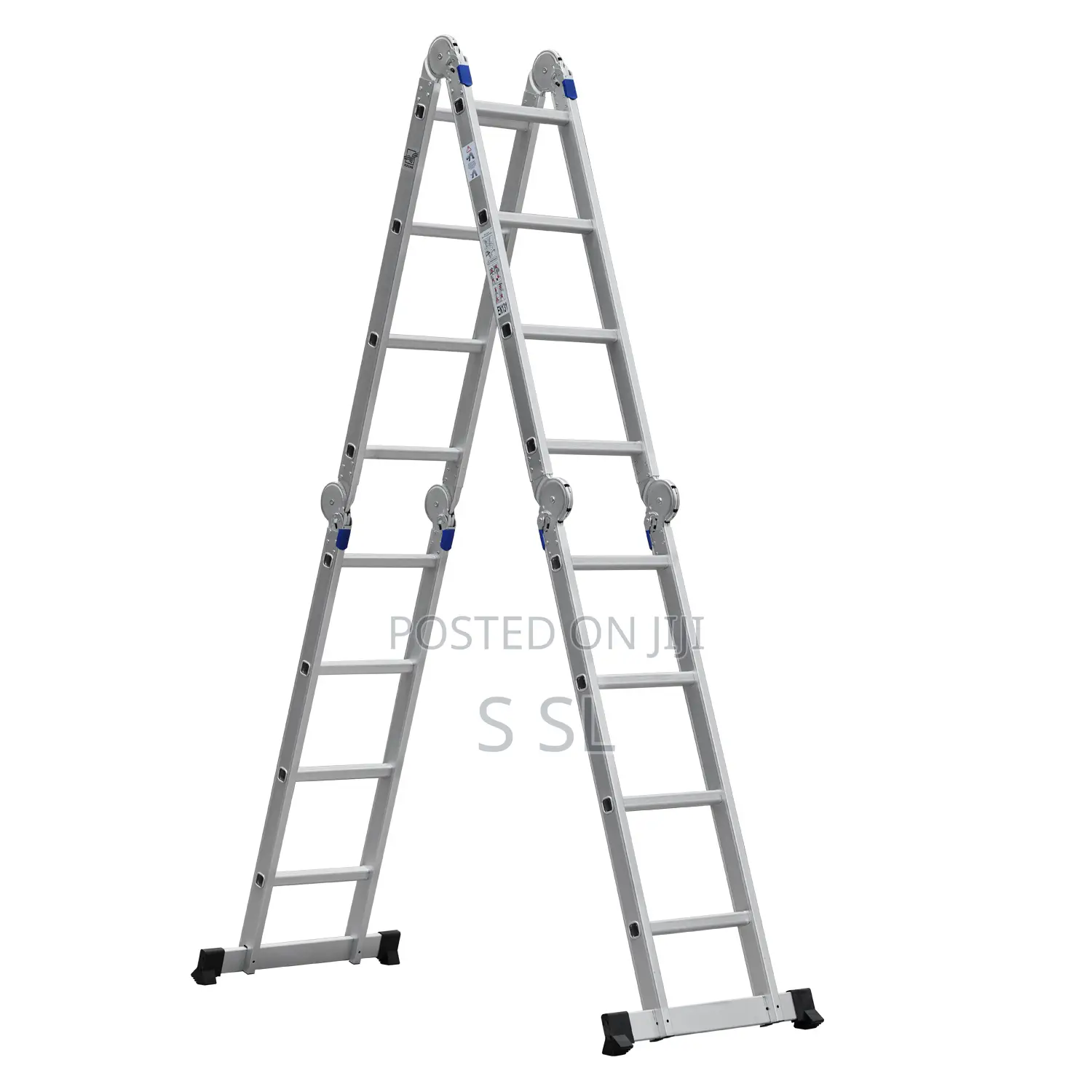 Multi-Purpose Aluminium Ladder - 4 X 4 Rungs