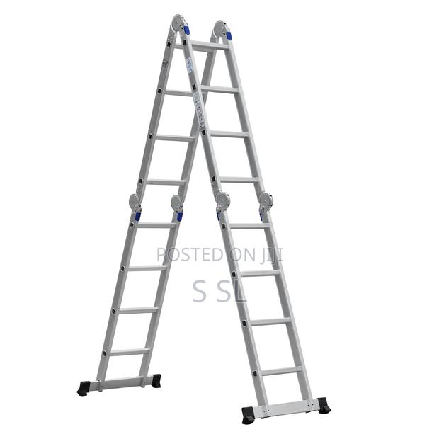 Multi-Purpose Aluminium Ladder - 4 X 4 Rungs - main view