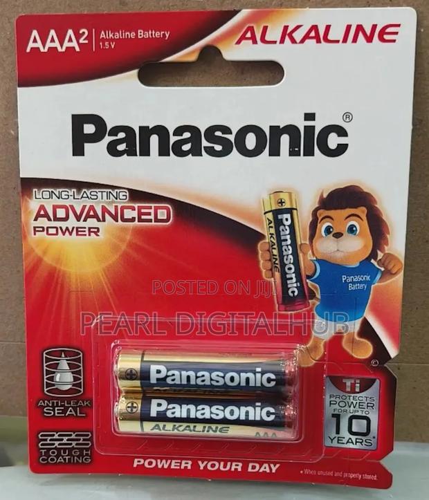 Panasonic Aaa Red Card 2pack Alkaline Battery - main view