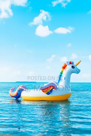 Giant Inflatable Unicorn Pool Float.
